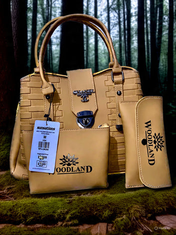 LADIES PURSE WOODLAND